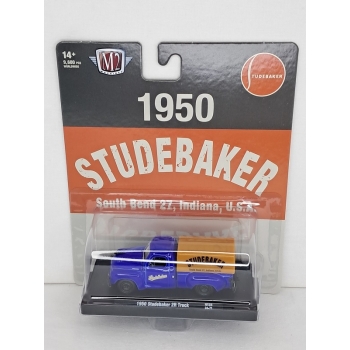 M2 Machines 1:64 Studebaker 2R Truck 1950 blue